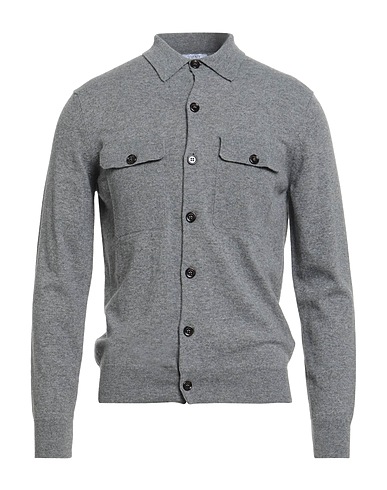 SEVENTY VENEZIA Cardigan Grey 35% Polyamide, 30% Wool, 30% Viscose, 5% Cashmere