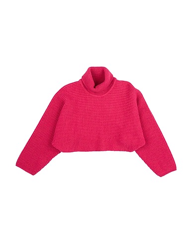 MSGM Polo neck Magenta 50% Wool, 50% Acrylic