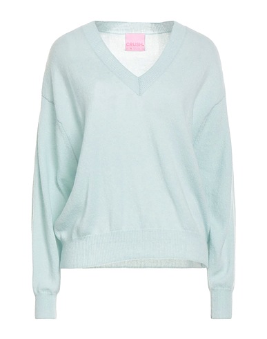 CRUSH. Cashmere blend Sky blue 100% Cashmere