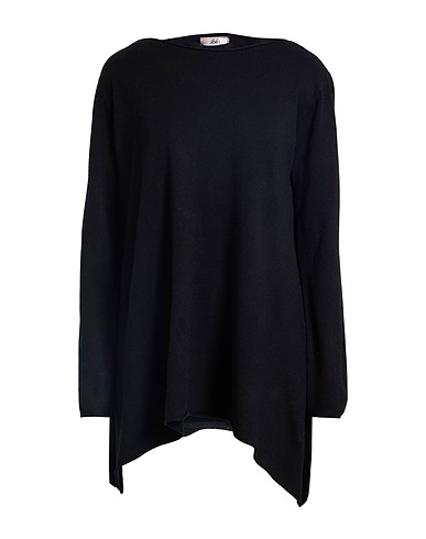 LOLA SANDRO FERRONE Jumper Black 50% Viscose, 19% Polyester, 18% Nylon, 13% Modal