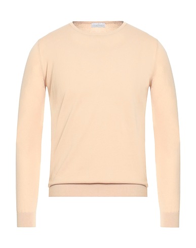 BRUNO MANETTI Sweater Sand 100% Cotton
