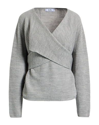 JIJIL Jumper Light grey 70% Acrylic, 30% Wool