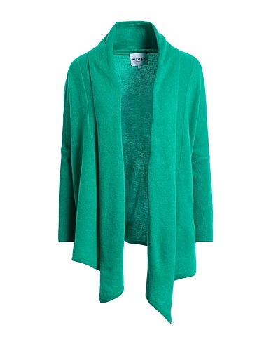 KUJTEN Cardigan Green 100% Cashmere