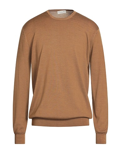 FILIPPO DE LAURENTIIS Pullover Khaki 100% Super 120s Lana