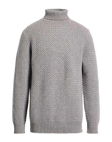ALTEA Polo neck Grey 100% Virgin Wool