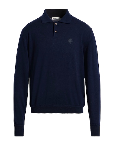 BALLY Sweater Midnight blue 100% Merino Wool