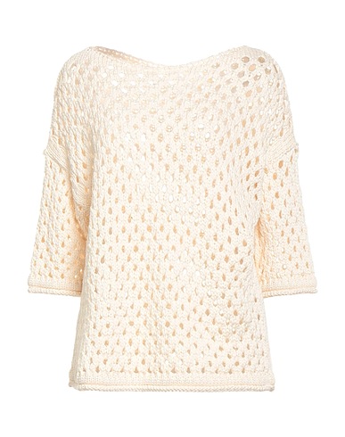 CESAR CASIER Jumper Ivory 100% Cotton