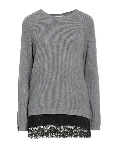 SUSY-MIX Sweater Grey 100% Polyamide, Viscose, Polyester