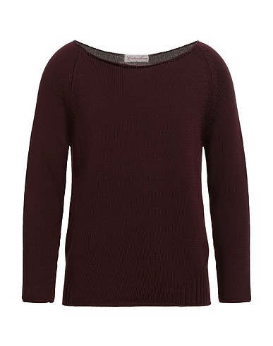 CRISTIANO FISSORE Sweater Burgundy 100% Cotton