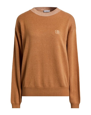 BALLANTYNE Πουλόβερ Καμηλό 85% Βαμβάκι, 15% Κασμίρι