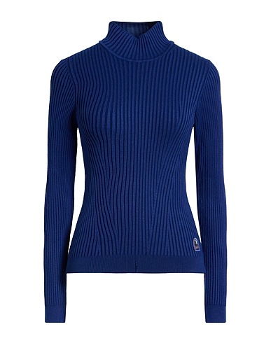 PARAJUMPERS Polo neck Blue 70% Viscose, 30% Polyester