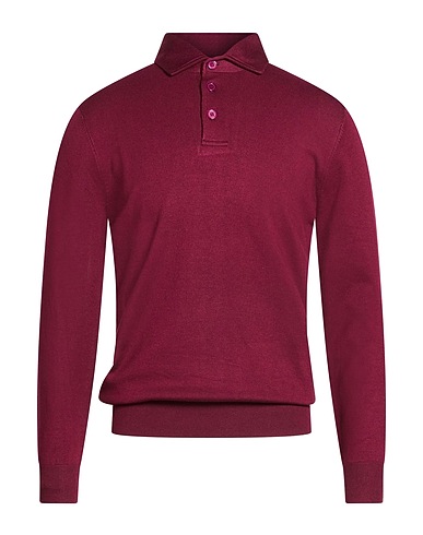 GRIFFAI Pullover Prugna 80% Viscosa, 20% Nylon