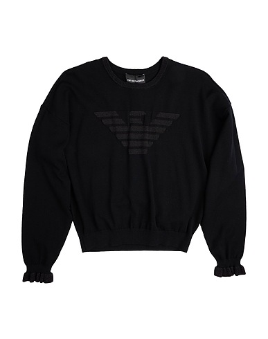 EMPORIO ARMANI Jumper Black 72% Viscose, 28% Polyester