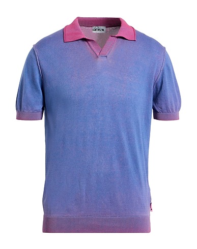BERNA Sweater Slate blue 100% Cotton