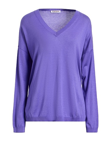 KANGRA Sweater Purple 85% Silk, 15% Cashmere