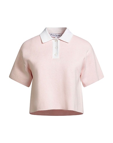 JW ANDERSON Jumper Pink 95% Cotton, 5% Cashmere