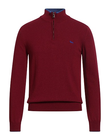 HARMONT & BLAINE Jumper Burgundy 40% Wool, 30% Viscose, 20% Polyamide, 10% Cashmere