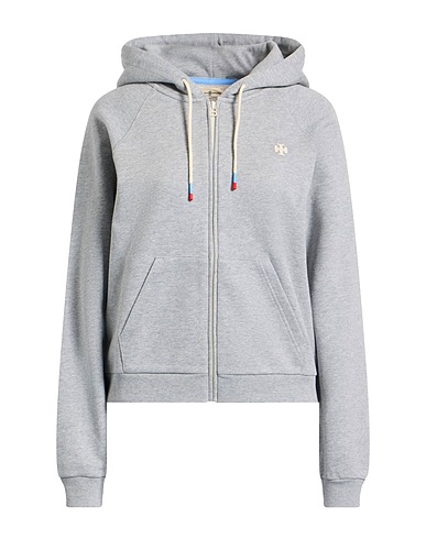 TORY SPORT Hooded track jacket  Grey 100% Cotton