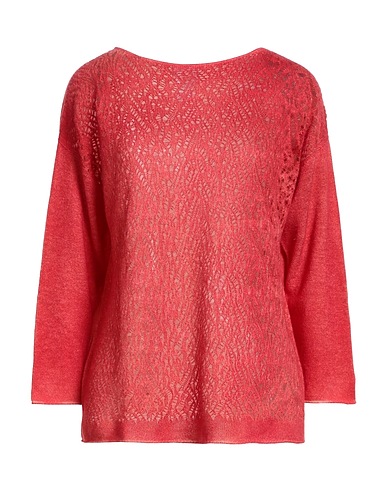 F CASHMERE Kaschmirpullover  Rot 100% Kaschmir
