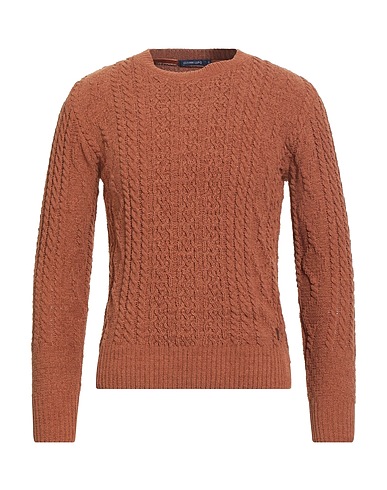 GIANNI LUPO Pullover Rostrot 100% Acryl