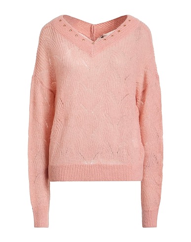 TWINSET Jumper Pink 30% Polyamide, 30% Acrylic, 25% Wool, 15% Mohair wool