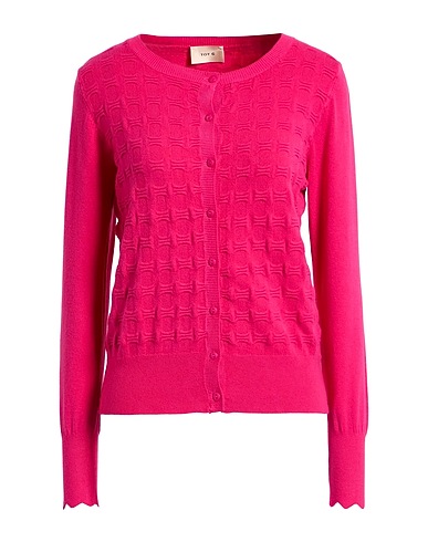 TOY G. Cardigan Fucsia 56% Viscosa, 28% Poliestere, 16% Poliammide