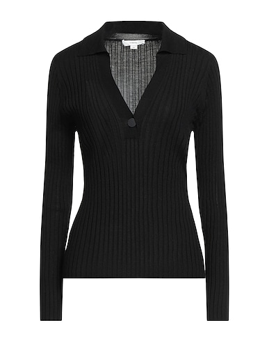 VINCE. Jumper Black 71% Wool, 27% Silk, 1% Nylon, 1% Elastane