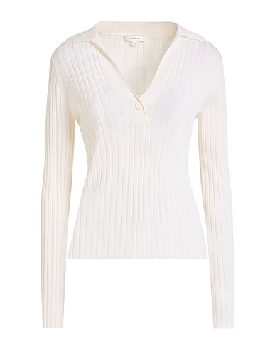 VINCE. Sweater Off white 71% Wool, 27% Silk, 1% Nylon, 1% Elastane
