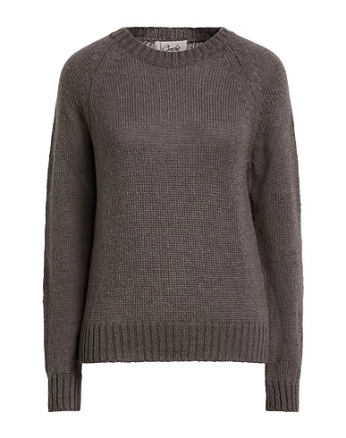 CROCHÈ Sweater Grey 40% Acrylic, 30% Mohair wool, 30% Polyamide