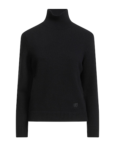 BALENCIAGA Polo neck Black 90% Wool, 10% Cashmere
