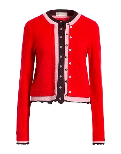 TORY BURCH Cardigan Red 100% Cashmere