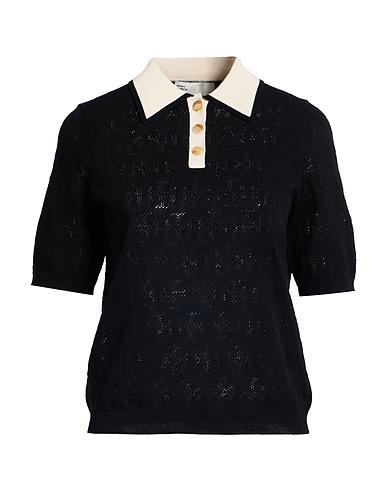 TORY BURCH Pullover Nero 90% Cotone, 10% Poliammide