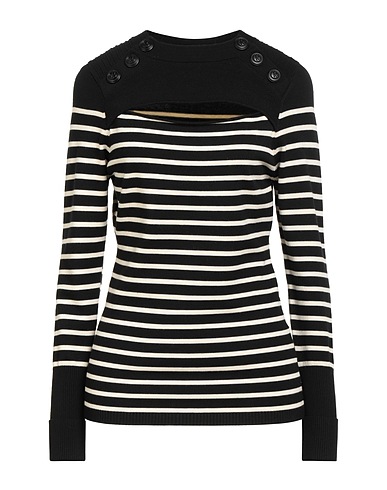 RELISH Jumper Black 65% Viscose, 35% Polyamide