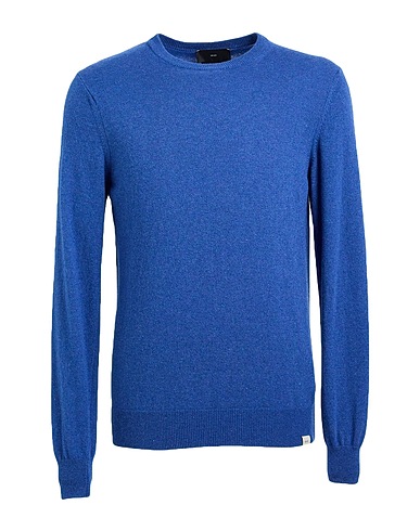 LIU •JO MAN Sweater Blue 30% Wool, 30% Viscose, 30% Polyamide, 10% Cashmere