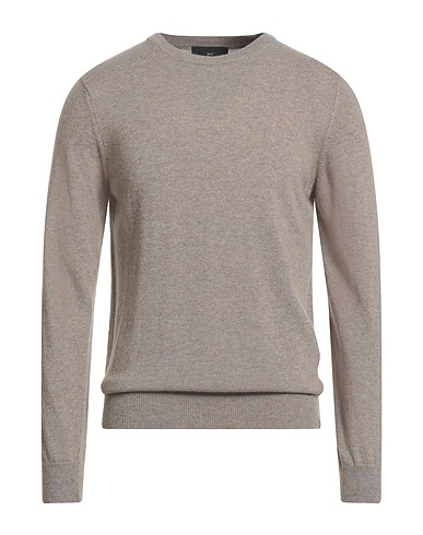 LIU •JO MAN Jumper Beige 30% Wool, 30% Viscose, 30% Polyamide, 10% Cashmere