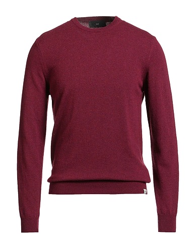 LIU •JO MAN Jumper Burgundy 30% Wool, 30% Viscose, 30% Polyamide, 10% Cashmere