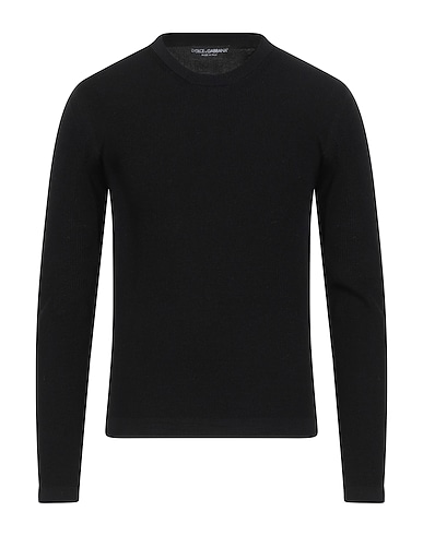 DOLCE&GABBANA Jumper Black 100% Virgin Wool