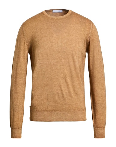 FILIPPO DE LAURENTIIS Jumper Camel Super 120s Wool