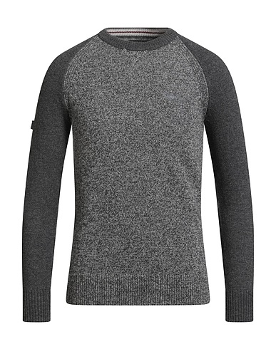 SUPERDRY Pullover Grau 60% Lammwolle, 40% Nylon