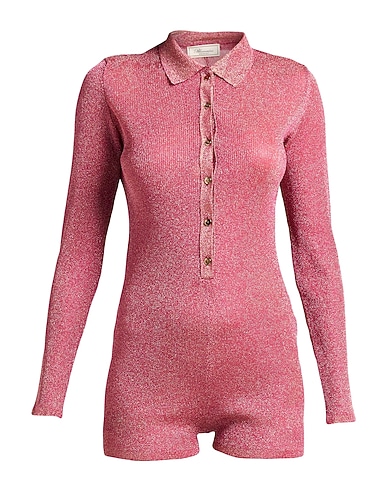 BLUMARINE Playsuits MALVA 68% Polyester, 32% Metallic fiber
