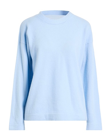 ALPHA STUDIO Cashmere blend Sky blue 100% Cashmere
