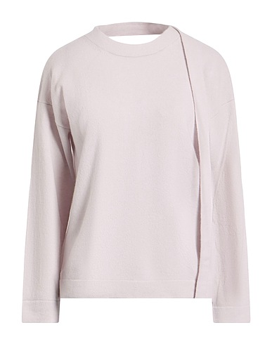 ALPHA STUDIO Cashmere blend Light grey 100% Cashmere