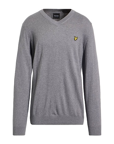 LYLE & SCOTT Jumper VINTAGE Grey 70% Cotton, 30% Merino Wool