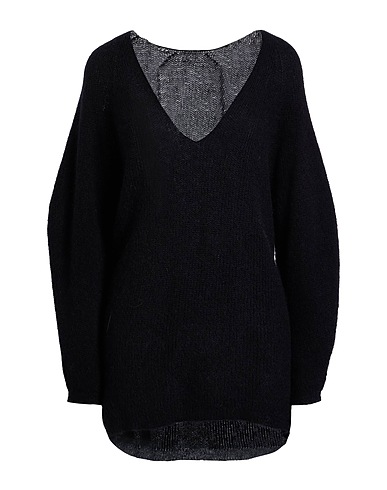 PINK MEMORIES Jumper Black 50% Polyamide, 46% Mohair wool, 4% Wool