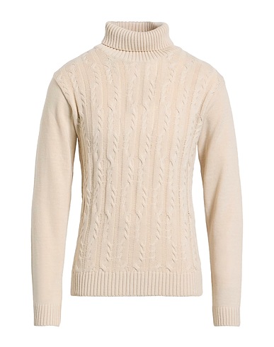 PAUL MIRANDA Rollkragenpullover Cremeweiß 70% Acryl, 30% Wolle