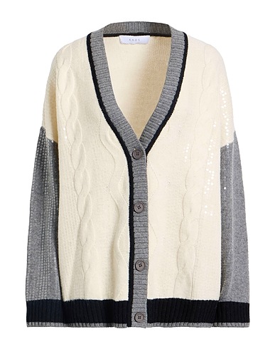 KAOS Cardigan Ivory 80% Wool, 20% Polyamide