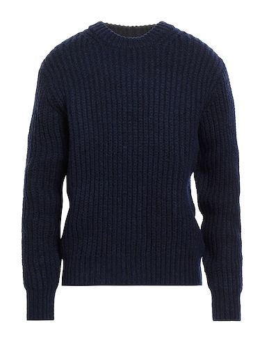 DUNST Sweater Midnight blue 73% Wool, 27% Nylon
