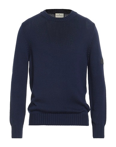 BRUNO MANETTI Sweater Midnight blue 100% Cotton