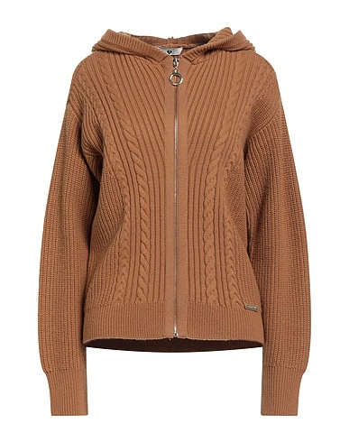 TWINSET Cardigan U&B
 Cammello 35% Poliammide, 35% Acrilico, 30% Lana