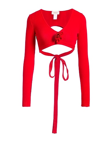 VICOLO Top Red 70% Viscose, 30% Polyester